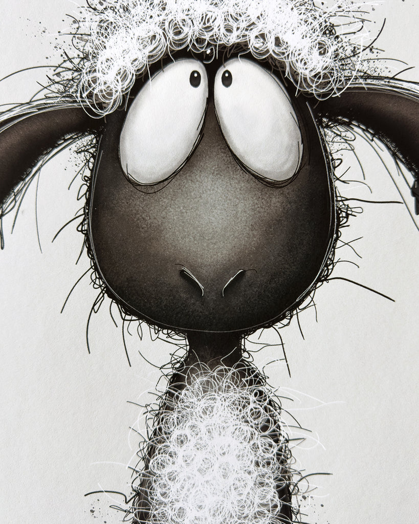 THE BLACK SHEEP | Artist edition – Cecilie Sørgård Art