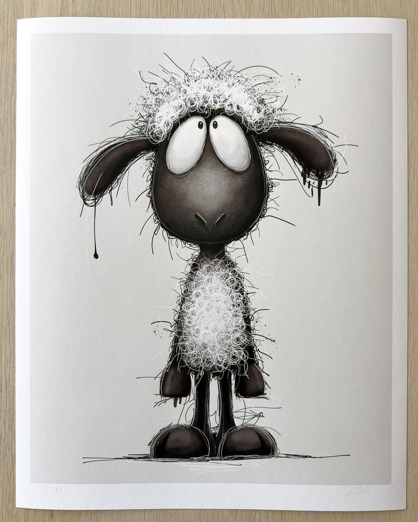 THE BLACK SHEEP | Artist edition – Cecilie Sørgård Art
